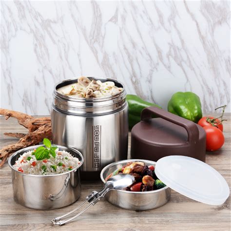 stainless steel lunch box vacuum insulated|heavy duty insulated lunch box.